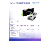 Gigabyte GeForce RTX 3060 Ti VISION OC LHR 8GB GDDR6 - 668232 - zdjęcie 6